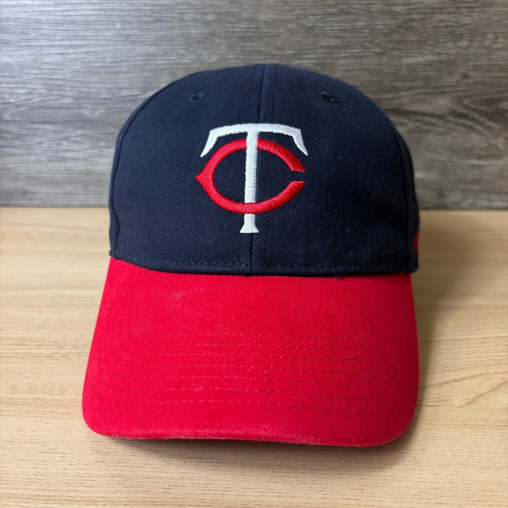 Minnesota Twins Hat Cap Strap Back Kids Blue Baseball Adjustable '47‎ Boys